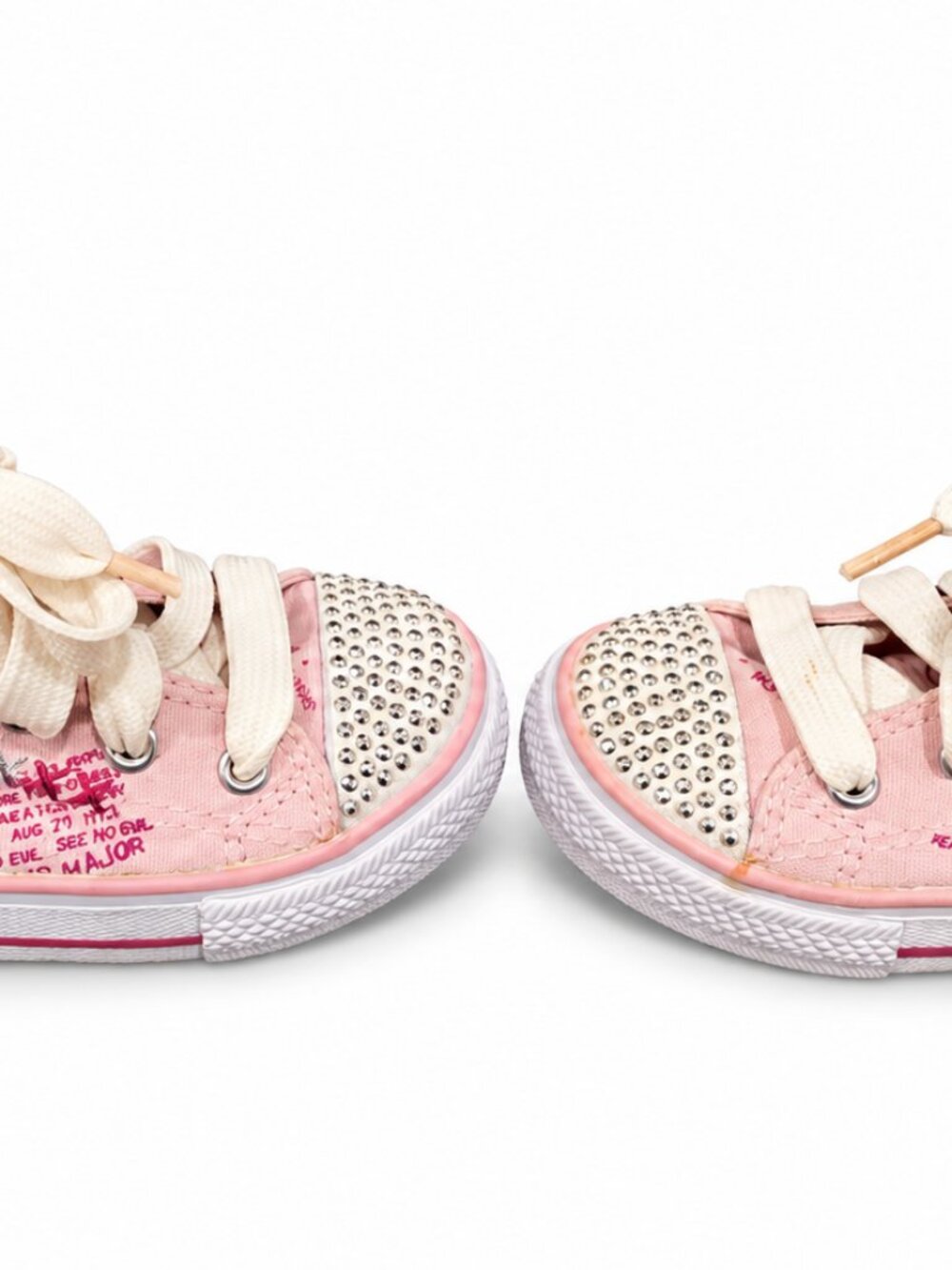 Red by Marc Ecko Miss Prissy Pink High Top Sneakers Toddler 7.5